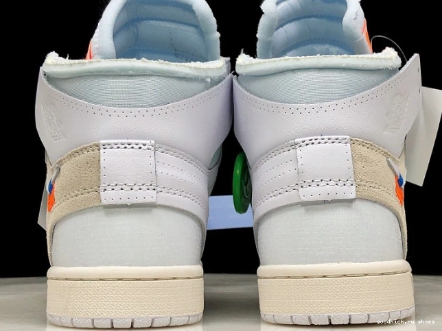 Cheap Off-White 1 AQ0818-100 Jordan White Air High Retro 0824